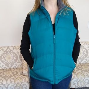 👌 BOGO Lands' End Puffy Teal Vest